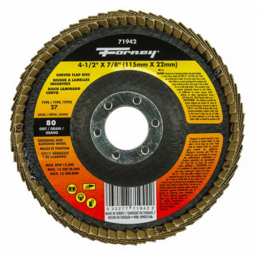 American Fence & Supply Co.: Curved Flap Disk 4-1/2